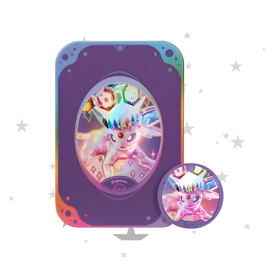 Espeon Accessory Tin & Coin (Standard Rarity Sealed) - CSV9.5C - S-Chinese 🇨🇳 - ShuppetMaster TCG