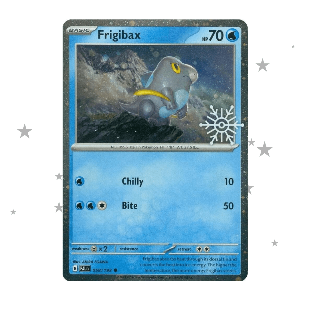 Frigibax 058/193 Snowflake Stamp Promo (Sealed) - English 🇬🇧 - ShuppetMaster TCG
