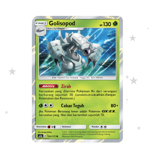 Golisopod 042/171 R Holo - AS2A - Indonesian 🇮🇩 - ShuppetMaster TCG