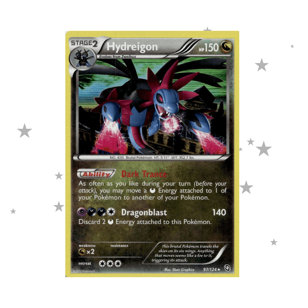Hydreigon 97/124 Holo - Dragons Exalted - English 🇬🇧 - ShuppetMaster TCG