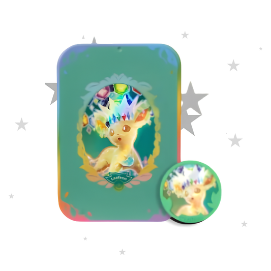 Leafeon Accessory Tin & Coin (Standard Rarity Sealed) - CSV9.5C - S-Chinese 🇨🇳 - ShuppetMaster TCG