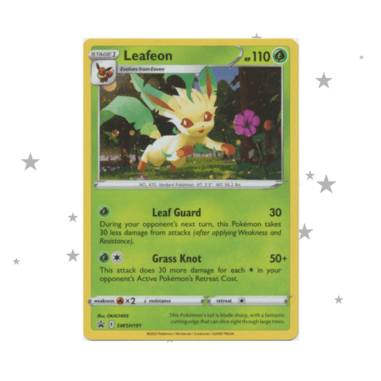 Leafeon SWSH191 - Black Star Promo - English 🇬🇧 - ShuppetMaster TCG