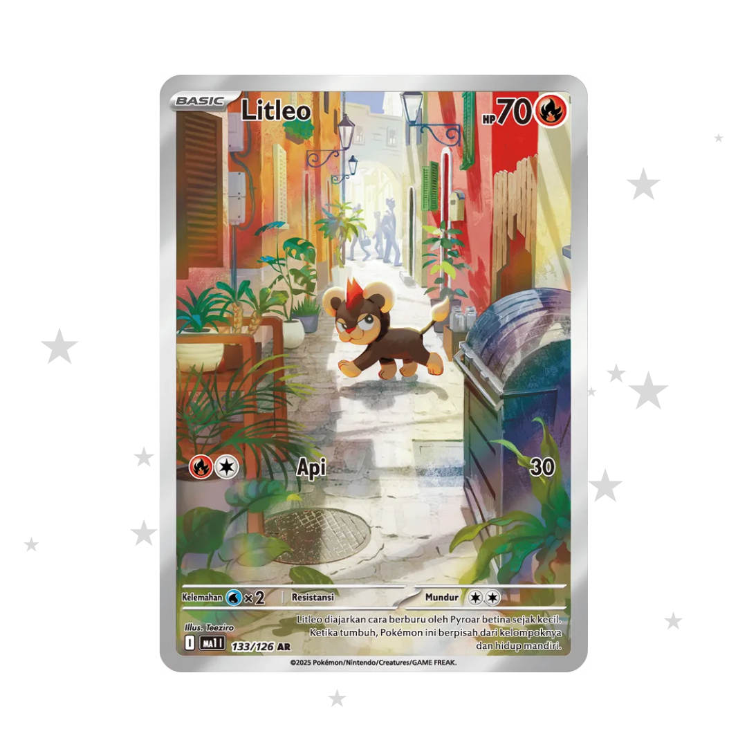 Litleo 133/126 AR - Evolusi Mega MA1I - Indonesian 🇮🇩 - ShuppetMaster TCG