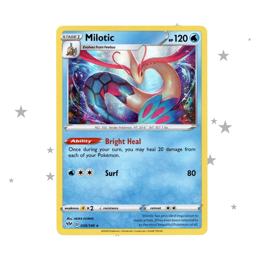 Milotic 039/189 Holo - Darkness Ablaze - English 🇬🇧 - ShuppetMaster TCG
