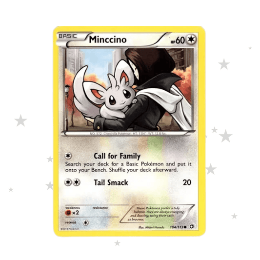 Minccino 104/113 - Legendary Treasures - English 🇬🇧 - ShuppetMaster TCG
