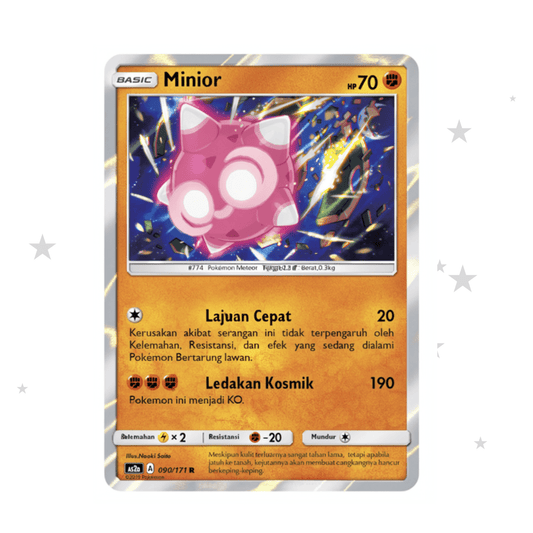 Minior 090/171 R Holo - AS2A - Indonesian 🇮🇩 - ShuppetMaster TCG