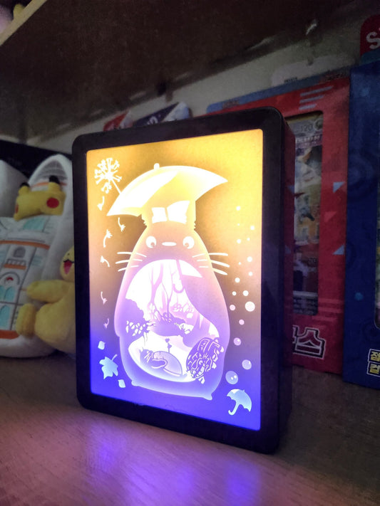 My Neighbour Totoro Backlit LED Paper Light Box - ShuppetMaster TCG