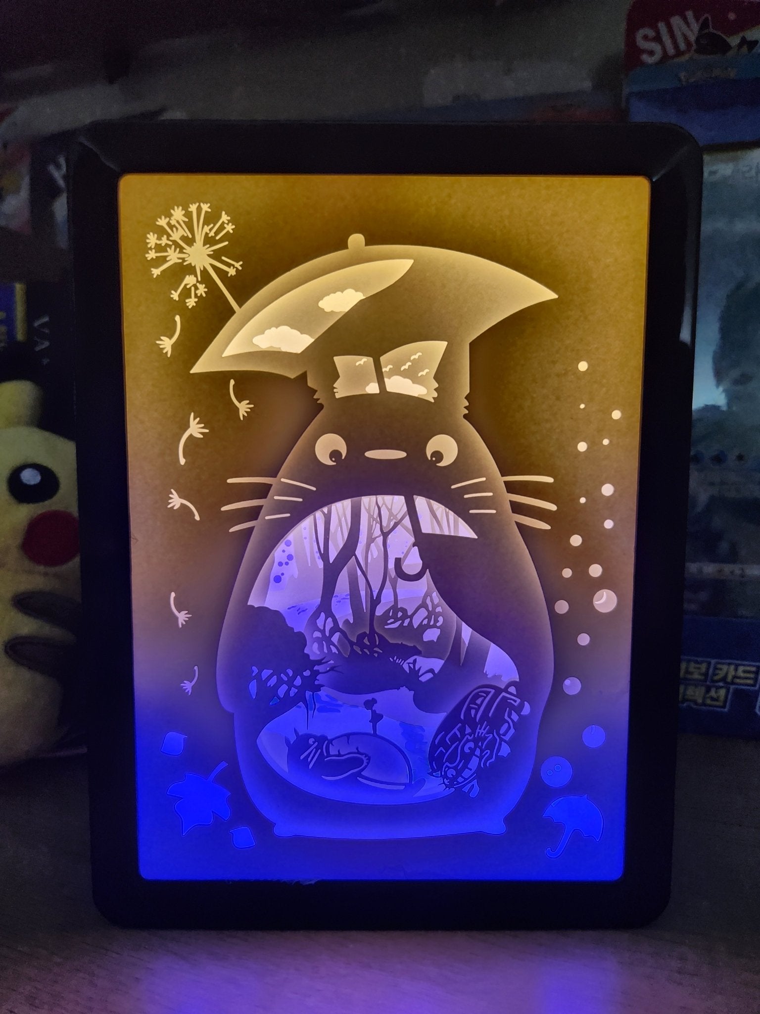My Neighbour Totoro Backlit LED Paper Light Box - ShuppetMaster TCG