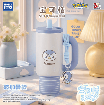 October Special Delivery - Hollybox x Pokémon China Piplup 700ml Tumbler - ShuppetMaster TCG