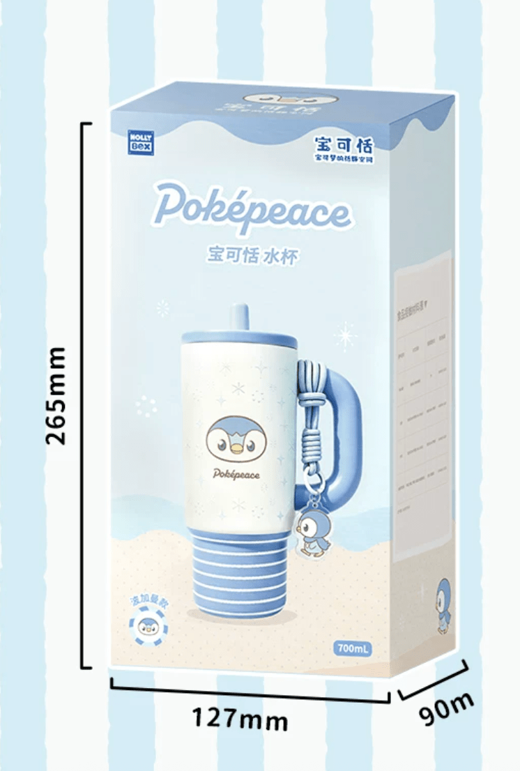 October Special Delivery - Hollybox x Pokémon China Piplup 700ml Tumbler - ShuppetMaster TCG