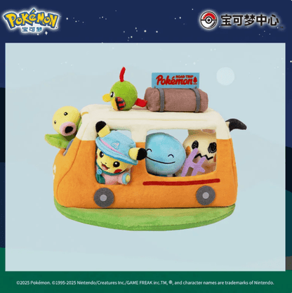 October Special Delivery - Pokémon China Exclusive Road Trip Campervan Plush - ShuppetMaster TCG