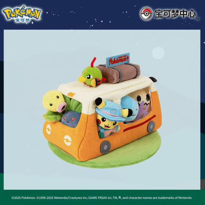 October Special Delivery - Pokémon China Exclusive Road Trip Campervan Plush - ShuppetMaster TCG