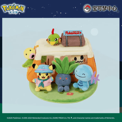 October Special Delivery - Pokémon China Exclusive Road Trip Campervan Plush - ShuppetMaster TCG