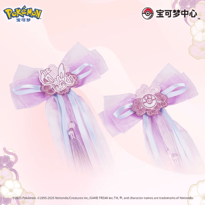 October Special Delivery - Pokémon China Fairy Tale Collection - Sylveon Hair Clip Set - ShuppetMaster TCG