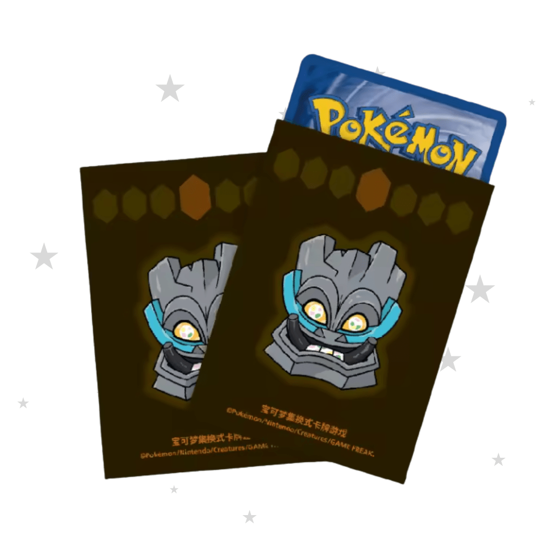 Ogerpon Cornerstone Mask Official Sleeves - Ogerpon Cornerstone Mask Box Exclusive - ShuppetMaster TCG