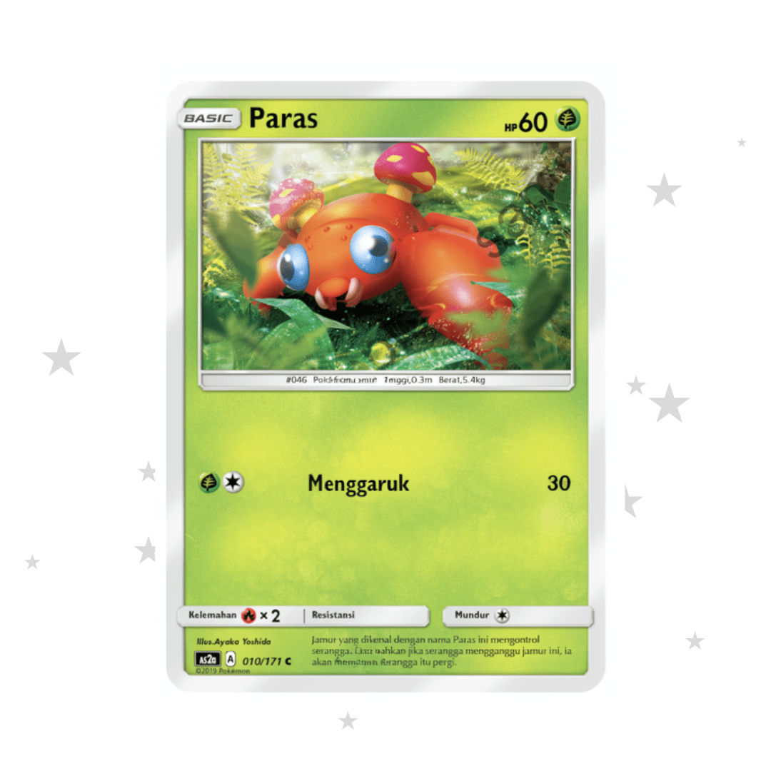 Paras 010/171 C - AS2A - Indonesian 🇮🇩 - ShuppetMaster TCG