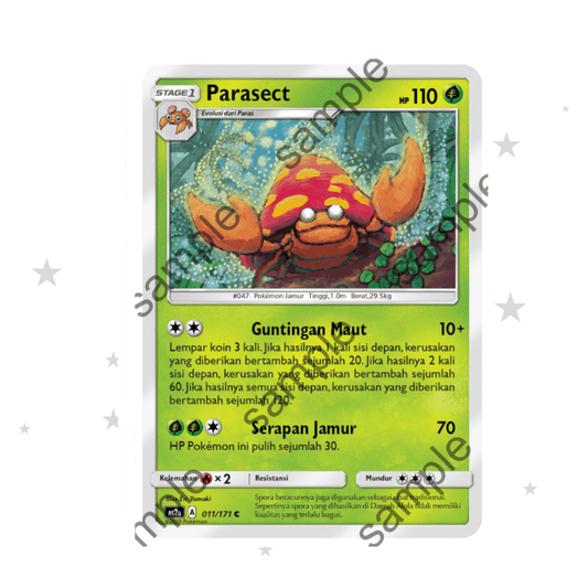 Parasect 011/171 C - AS2A - Indonesian 🇮🇩 - ShuppetMaster TCG