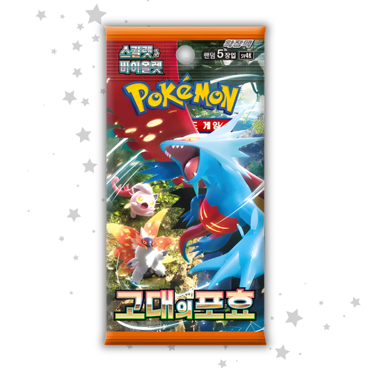 Pokemon Ancient Roar [sv4k] Booster Pack - Korean 🇰🇷 - ShuppetMaster TCG