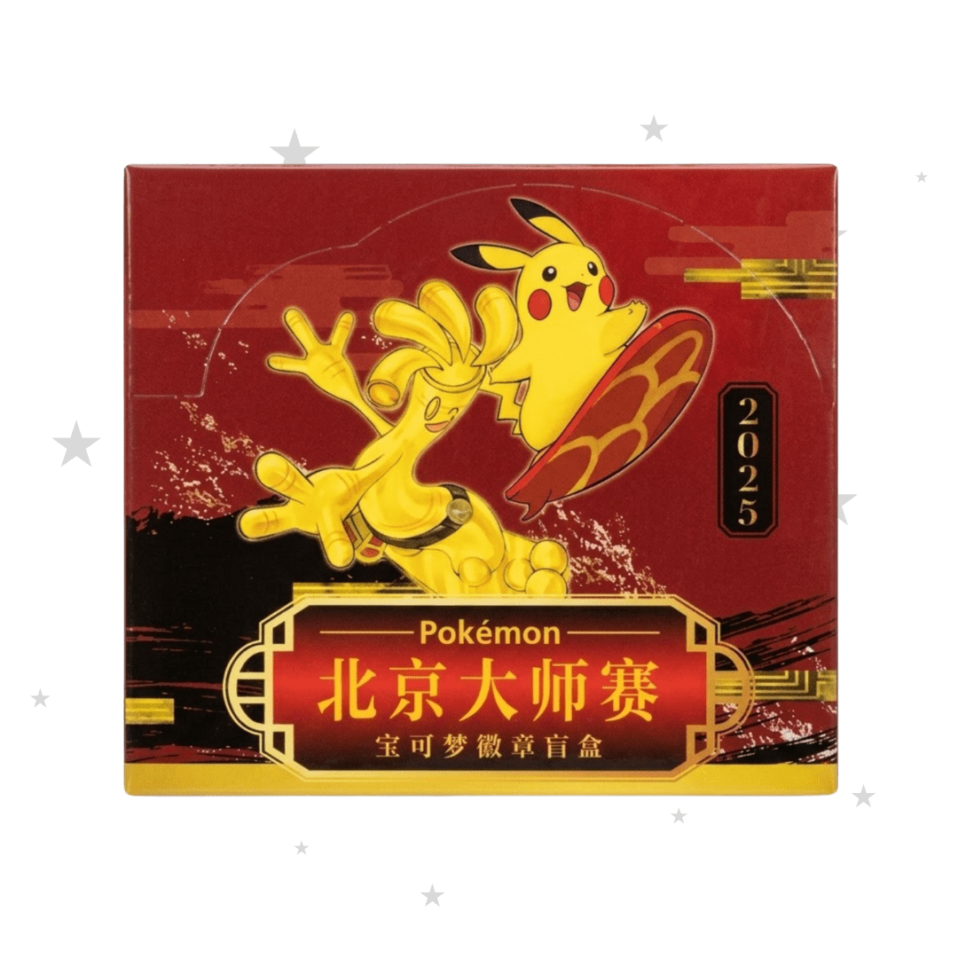 Pokémon China Exclusive - Beijing Masters 2025 - Blind Badge Pack (13 Possible Designs) - ShuppetMaster TCG