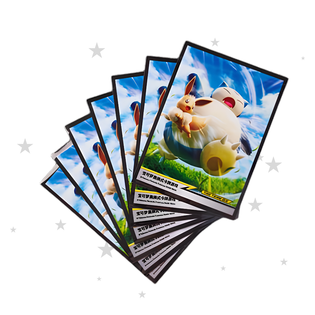 Pokémon China Exclusive Eevee & Snorlax GX Sleeves (64 pack) - ShuppetMaster TCG