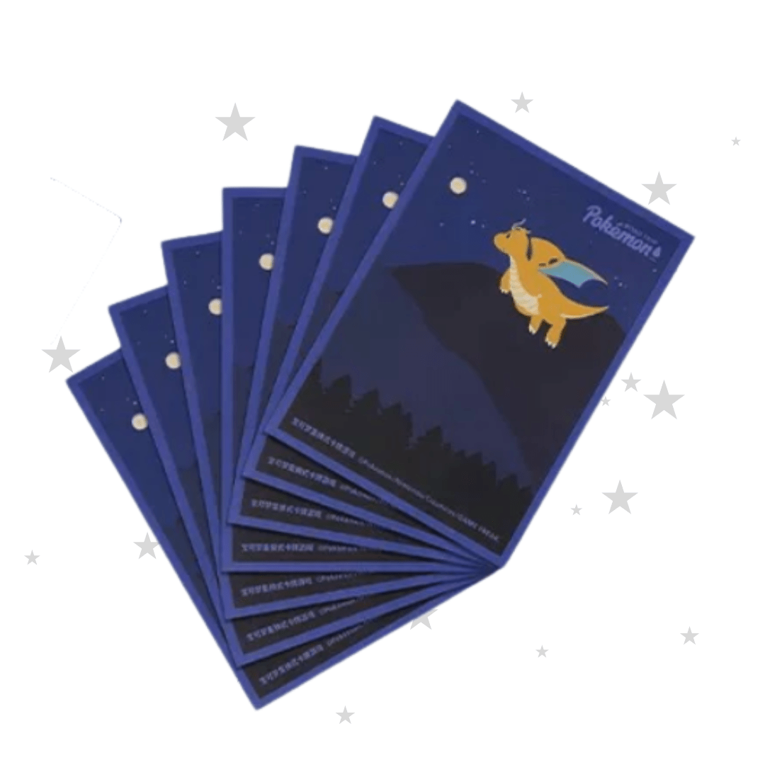 Pokémon China Exclusive - Road Trip Series Dragonite Night Design Sleeve (Singular Sleeve) - ShuppetMaster TCG