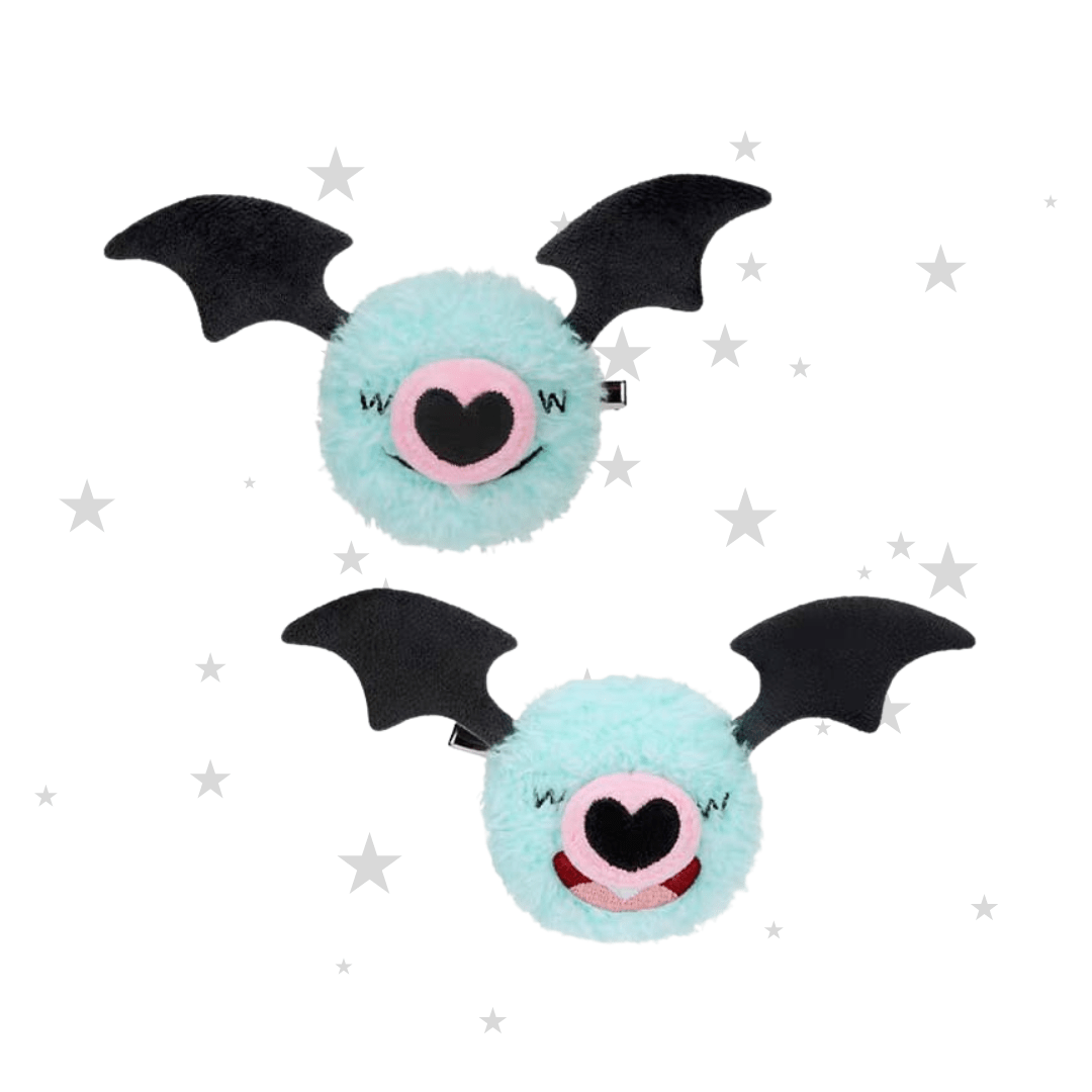 Pokemon China Exclusive - The Bat Collection - Woobat Hair Clips - ShuppetMaster TCG