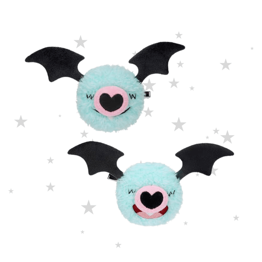 Pokemon China Exclusive - The Bat Collection - Woobat Hair Clips - ShuppetMaster TCG