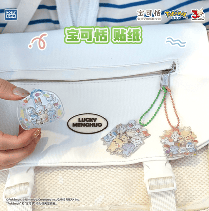 Pokémon China x Hollybox Poképeace Keychain Sticker Sets - 3 Designs - ShuppetMaster TCG