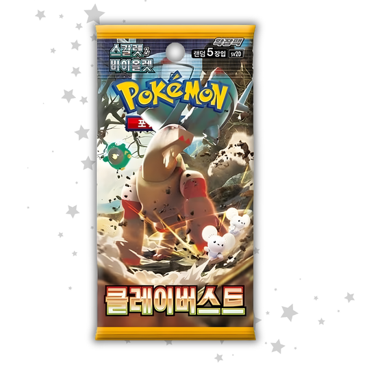 Pokemon Clay Burst [sv2d] Booster Pack - Korean 🇰🇷 - ShuppetMaster TCG