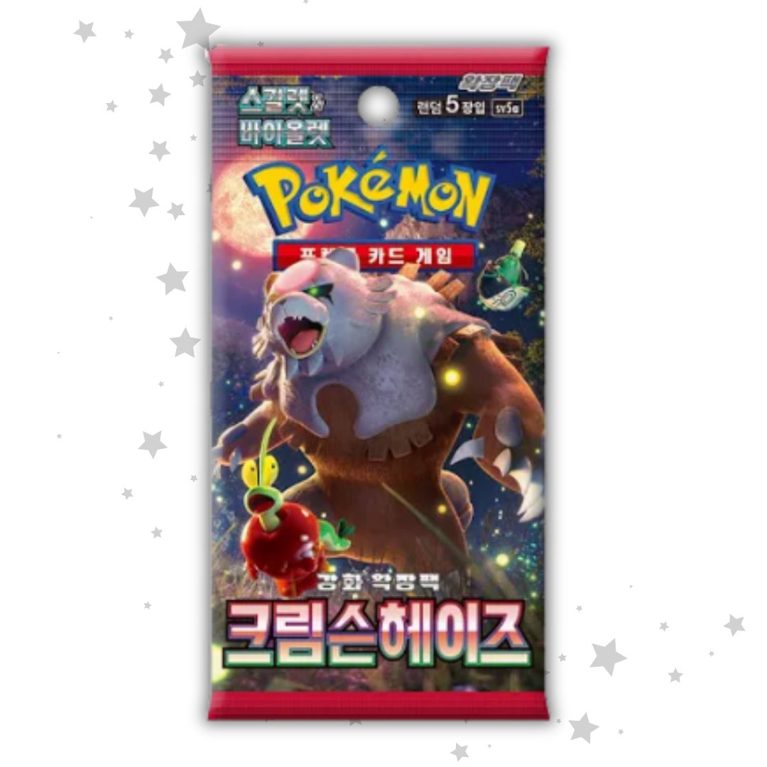 Pokemon Crimson Haze [sv5a] Booster Pack - Korean 🇰🇷 - ShuppetMaster TCG