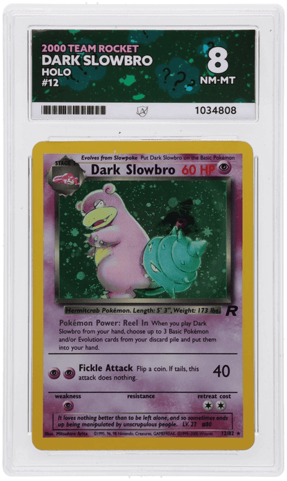 Pokémon Dark Slowbro Holo 012/082 Team Rocket 2000 - ACE 8 - ShuppetMaster TCG