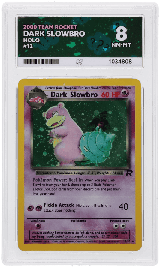 Pokémon Dark Slowbro Holo 012/082 Team Rocket 2000 - ACE 8 - ShuppetMaster TCG