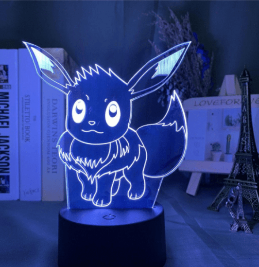 Pokemon Eevee Acrylic LED Lamp w/Base - ShuppetMaster TCG