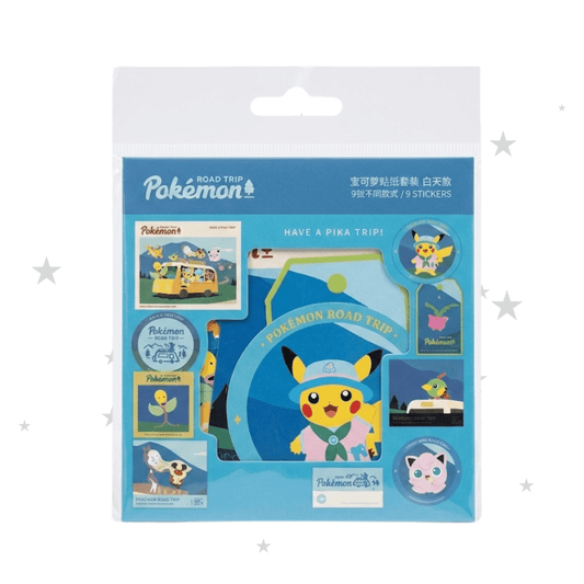 Pokemon Gym China Exclusive - 2025 Have A Pika Road Trip! Sticker Pack - ShuppetMaster TCG