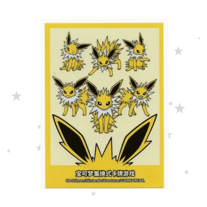 Pokémon Jolteon Design Sleeves - Jolteon Gift Box Set Exclusive (64 pack) - ShuppetMaster TCG