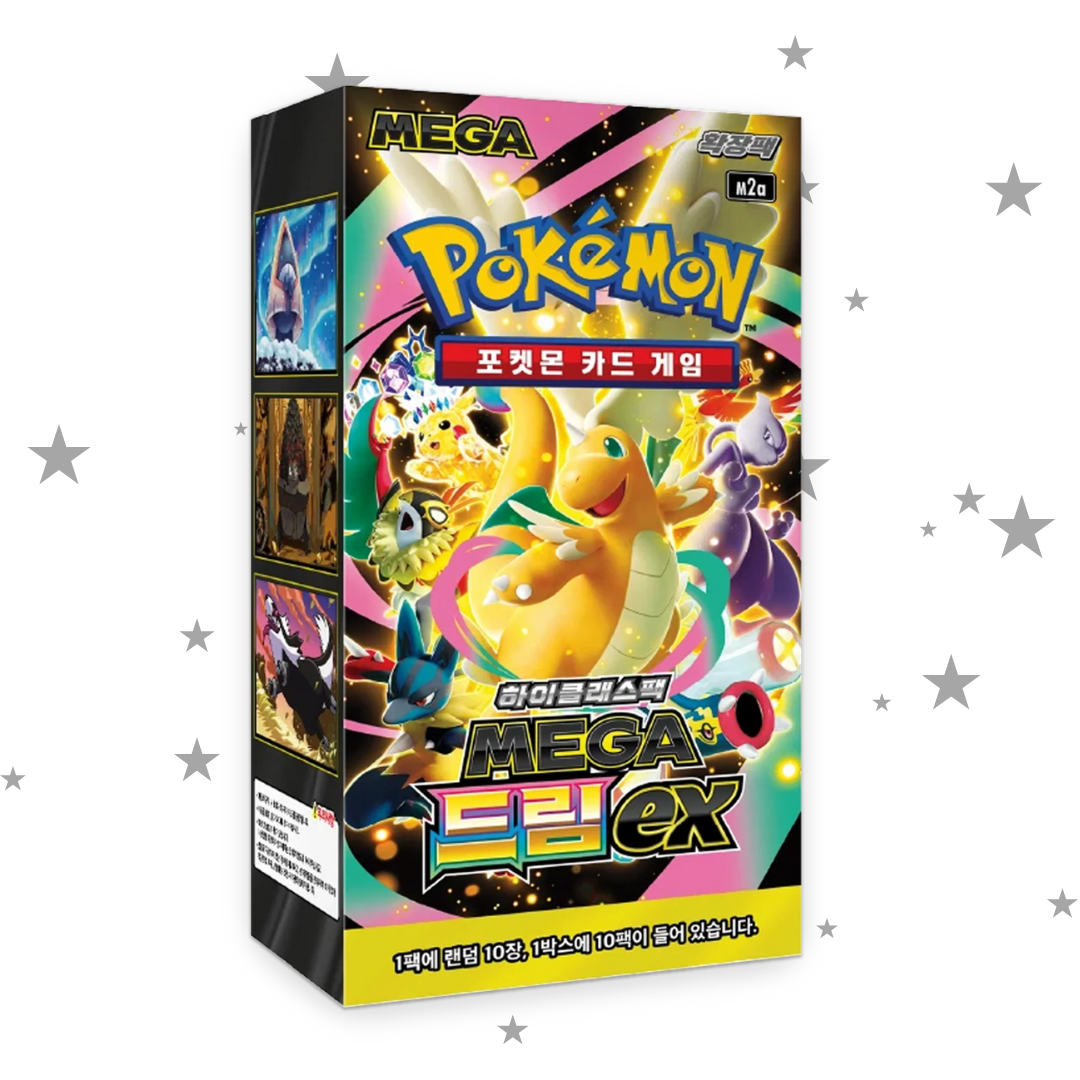 Pokemon Mega Dream [M2a] Booster Box (30 Packs) - Korean 🇰🇷 - ShuppetMaster TCG
