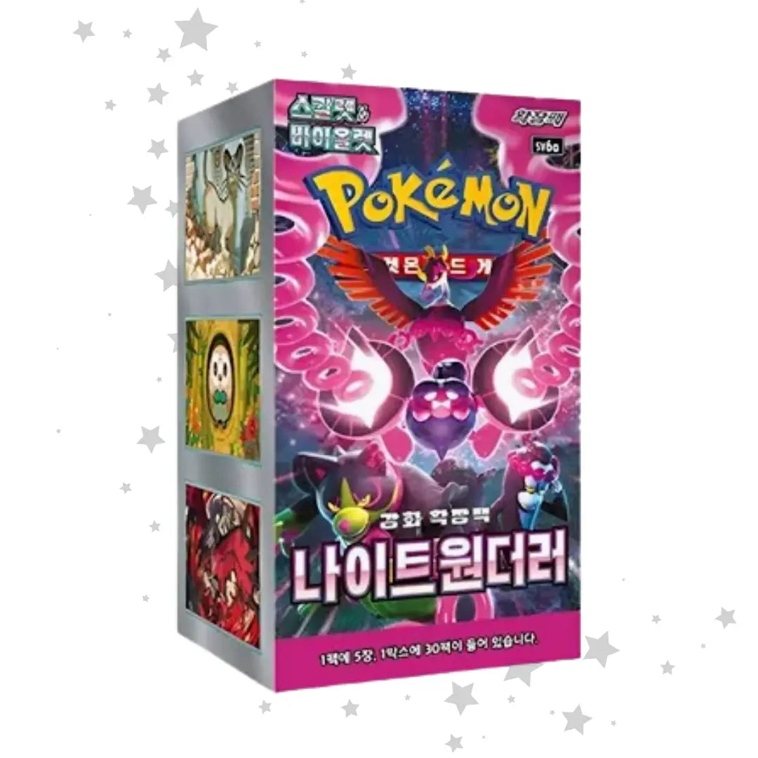 Pokemon Night Wanderer [sv6a] Booster Box (30 Packs) - Korean 🇰🇷 - ShuppetMaster TCG