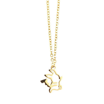 Pokemon Pikachu Stainless Steel Pendant Necklace | Gold or Silver | UK Seller - ShuppetMaster TCG