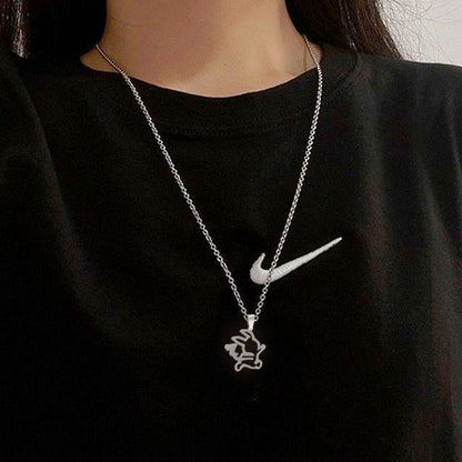 Pokemon Pikachu Stainless Steel Pendant Necklace | Gold or Silver | UK Seller - ShuppetMaster TCG