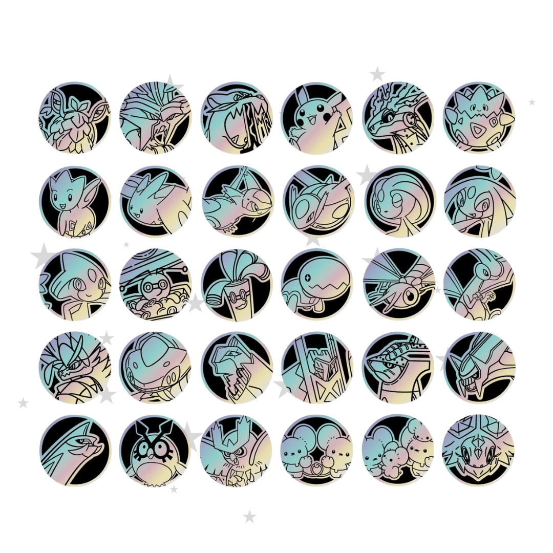 Pokémon S-Chinese Stellar Crystal CSV8C Coin Set Pack - ShuppetMaster TCG