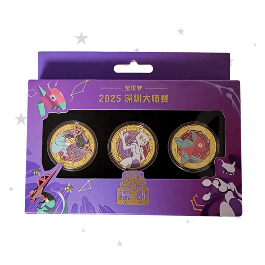Pokémon Shenzhen Masters Tournament 2025 - Limited Edition Commemorative Coin Set - ShuppetMaster TCG