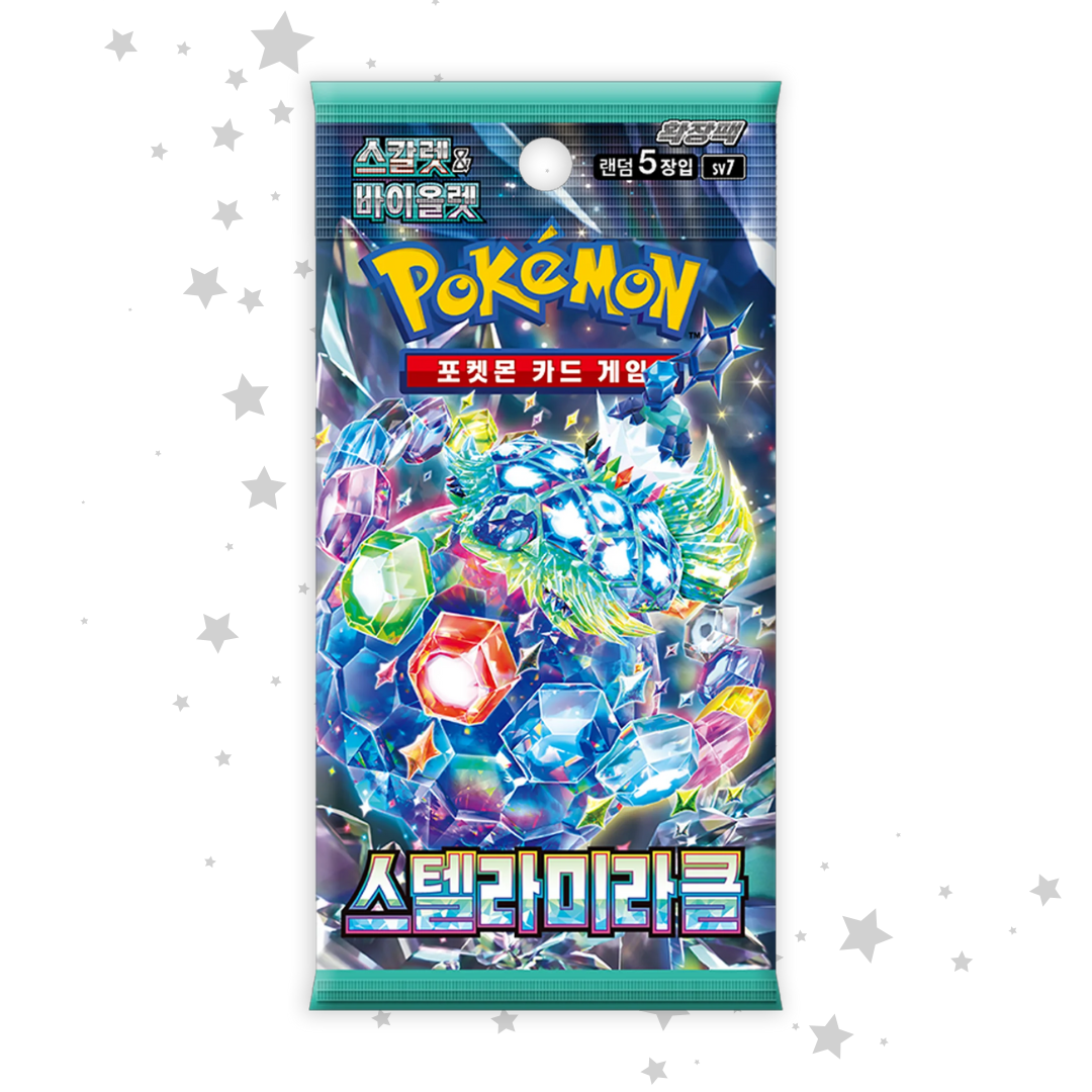 Pokemon Stellar Miracle [sv7] Booster Pack - Korean 🇰🇷 - ShuppetMaster TCG