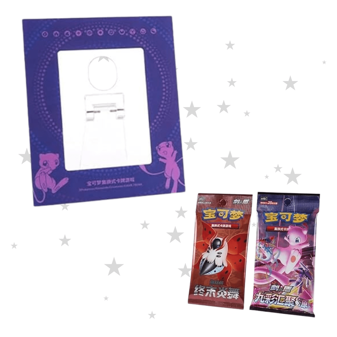 Pokemon TCG Mew Photo Frame Exhibition Gift Box S-Chinese 🇨🇳 - ShuppetMaster TCG