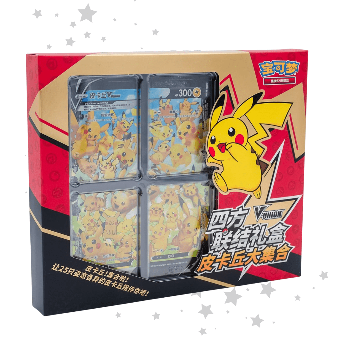 Pokemon TCG S - Chinese 2024 Pikachu V - Union Display Collectors Box - ShuppetMaster TCG