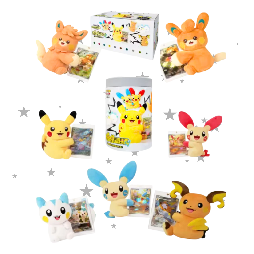 Pokemon TCG S - Chinese Electric Plushie Blind Box Boxed Set - ShuppetMaster TCG