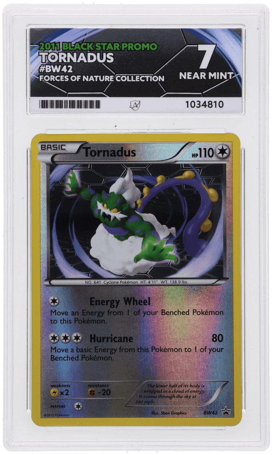 Pokémon Tornadus Black Star Promo BW42 Forces Of Nature Collection 2011 - ACE 7 - ShuppetMaster TCG