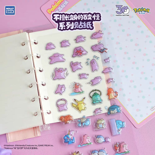[PRE-ORDER] Pokémon China x Hollybox Ditto Series - Ditto Sticker Pack (2 Designs) - ShuppetMaster TCG