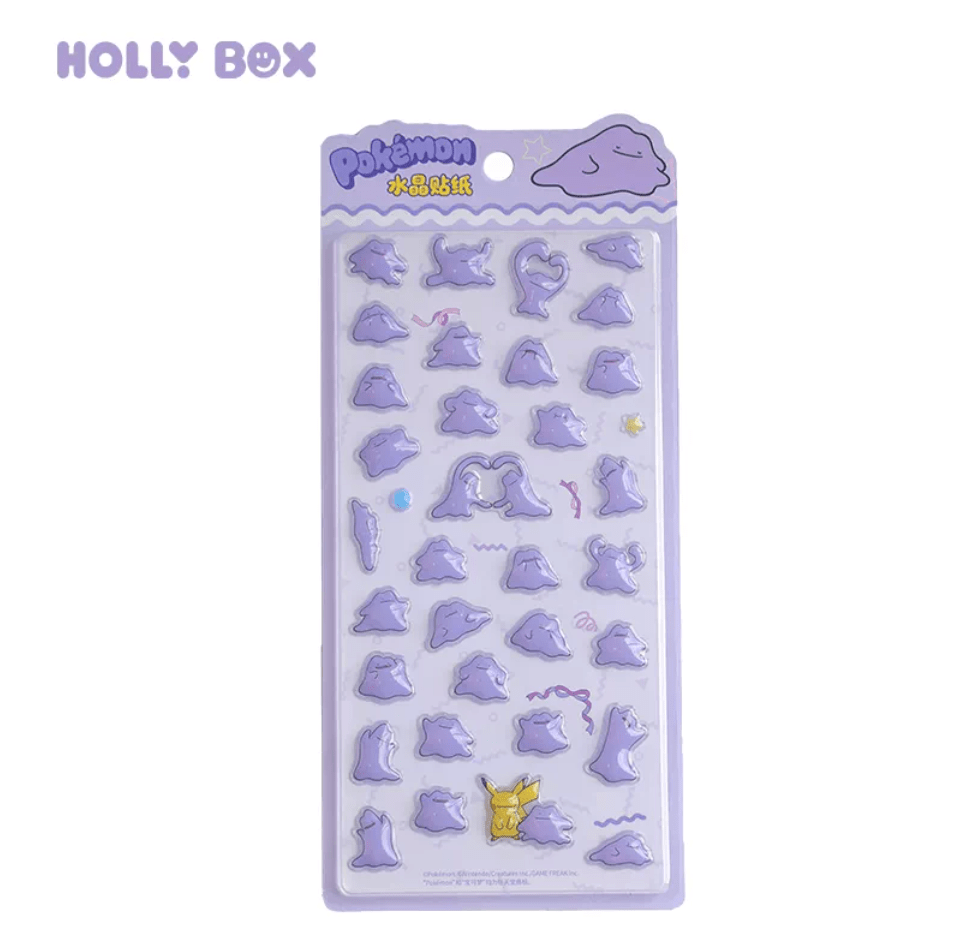 [PRE-ORDER] Pokémon China x Hollybox Ditto Series - Ditto Sticker Pack (2 Designs) - ShuppetMaster TCG