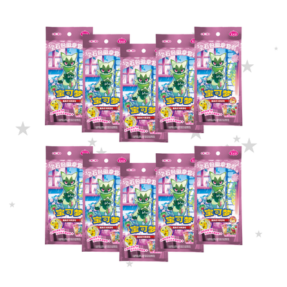 [PRE-ORDER] Pokemon S-Chinese Gem Pack Badge Set Volume 2 Pouch - Full Box (10) - ShuppetMaster TCG