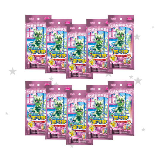 [PRE-ORDER] Pokemon S-Chinese Gem Pack Badge Set Volume 2 Pouch - Full Box (10) - ShuppetMaster TCG
